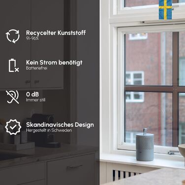 Осушувач повітря для квартири без електрики - для найкращої якості повітря - Осушувач для підвалу, ванної кімнати, спальні - проти