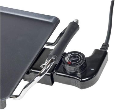 Електричний настільний гриль Bestron, невелика пластина для планча/теппаньякі з антипригарним покриттям, веселе приготування їжі н