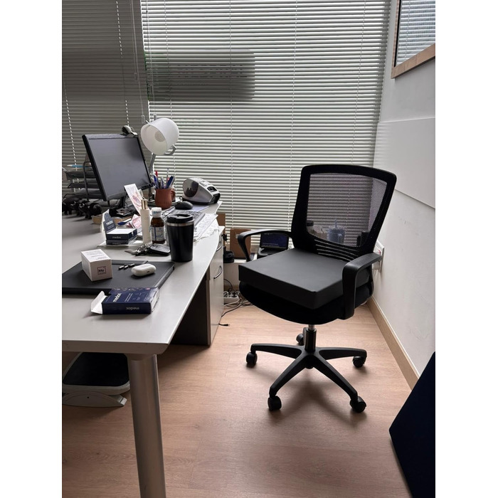 Протипролежнева подушка, в&39язкоеластична, 40x40x7 см - для використання в інвалідних візках, офісах та транспортних засобах - водовідштовхувальний чохол - постуральний дизайн