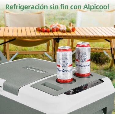 Портативний електричний холодильник з двома зонами, портативний, для автомобіля 25L-Single Control