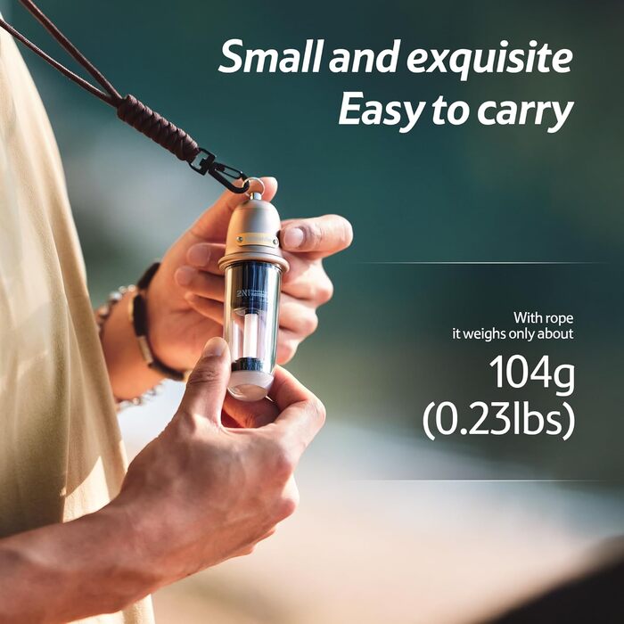 Підвісні світильники для рюкзаків, 4 Light Tent Lights, Rechargeable Camping Lights Portable Lights