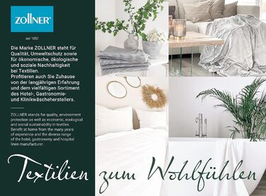 Подушка ZOLLNER, дитяча, 40x60 см, бавовняна суміш, біла 40 x 60 см