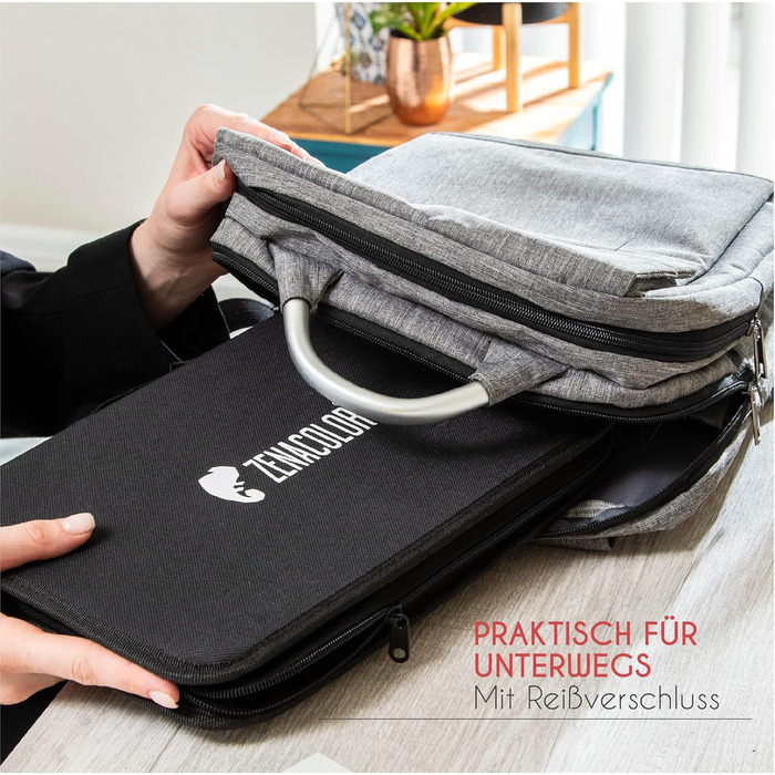 Професійний набір олівців для малювання Zenacolor із 74 предметів, пенал з 24 акварельними олівцями, 12 кольоровими олівцями, 12 металевими олівцями, 12 графітовими олівцями та аксесуарами - 1 альбом для малювання