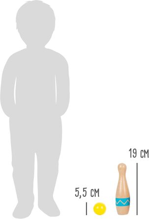 Активний тренажер Кегельшпіл для маленьких ніг, дитяча гра для приміщень та вулиці, від 3 років, 11912