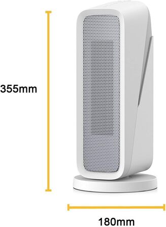 Тепловентилятор Zedelmaier, електричні обігрівачі для спалень та офісів, енергозберігаючі, широкий кут 80, миттєвий керамічний нагрів, 3 режими нагріву