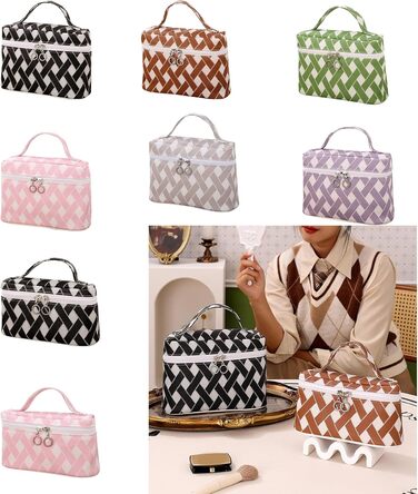 Косметичка, універсальна та містка, тримає ваші речі в порядку та організовано, чорна