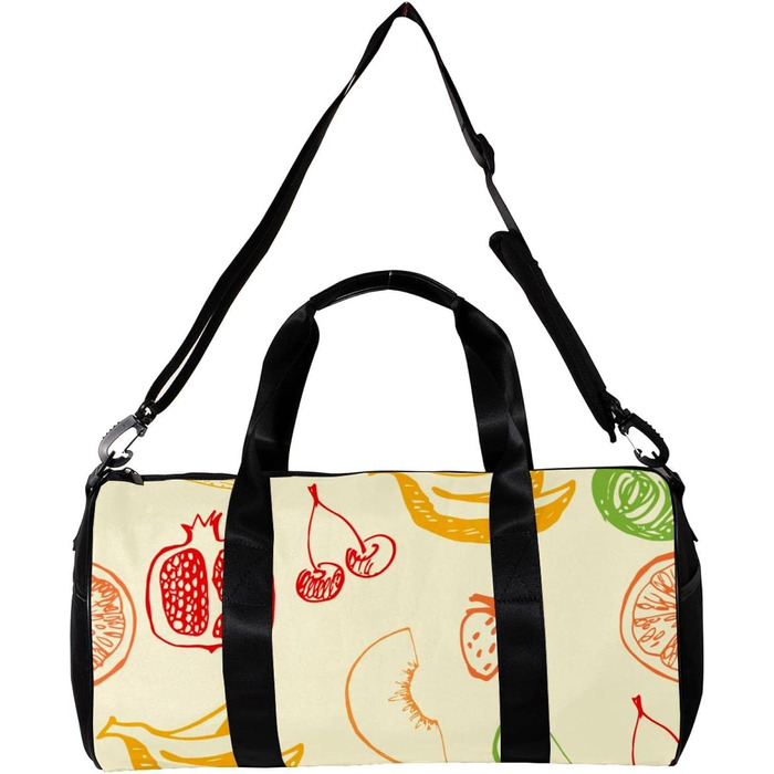 Спортивна сумка, маленька дорожня сумка, сумка для йоги, фруктів, банана, зелена, полунична, вишнева, сумка для фітнесу на відкритому повітрі, ручна поклажа