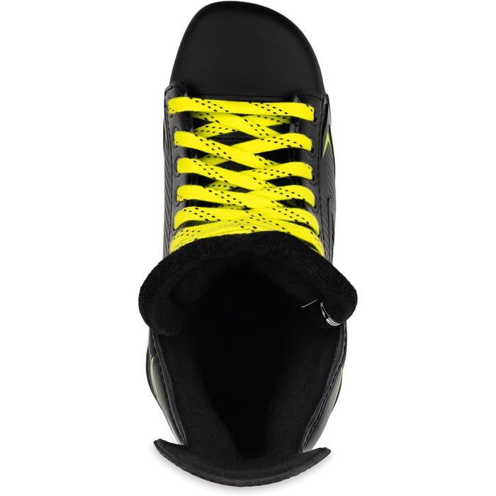 Ковзани Graf G105 шт. чорно-жовті, хокейні, розмір 28