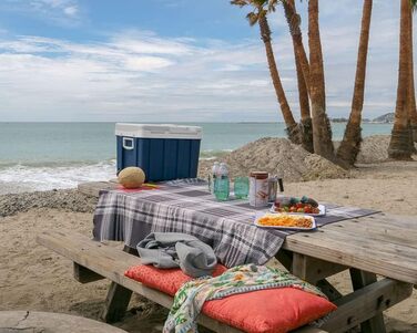 Холодильник Mobicool MQ40W з колесами Електричний 39 л 12 В, 230 В для автомобіля, човна, автофургона та розетки Mq40w синього кольору