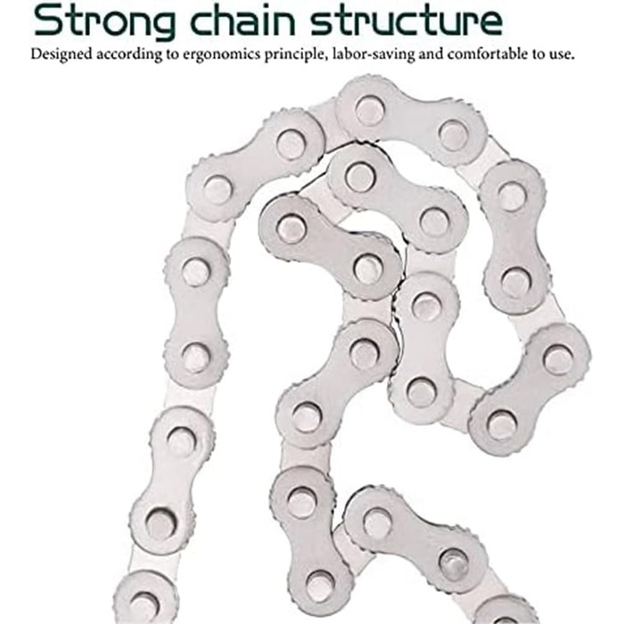 Ланцюговий ключ Acfthepiey 40,6 см, ключ для ланцюгових труб, ключ для ланцюгових труб, ключ для труб, простий монтаж, простий у використанні