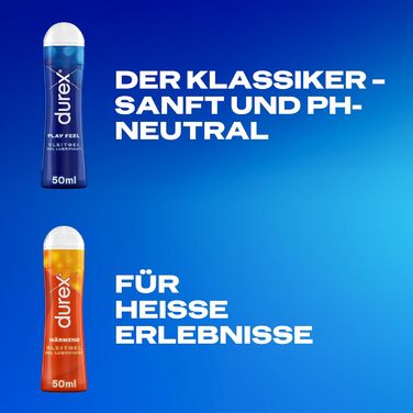 Набір гель-лубрикантів Durex Play Feel & Wärmend, 2 × 50 мл