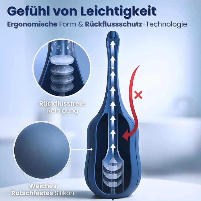 Анальна клізма Docxen, 310 мл, силіконова з зворотним клапаном