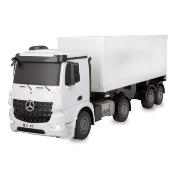 Радіокерований вантажівка Mercedes-Benz Arocs 126, 2.4GHz - іграшковий тягач, дистанційно керований, звук двигуна, чудовий подарунок для дітей, 408300
