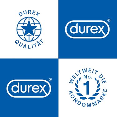 Презервативи Durex Gefühlsecht Extra Feucht, надмірно змащені, 30 шт (3×10)