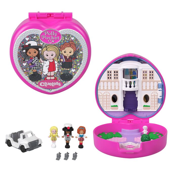 Колекційний набір ляльок Polly Pocket x Clueless Фіолетовий