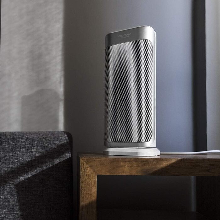 Керамічний обігрівач Cecotec ReadyWarm 6250 Ceramic Sky Style 2000 Вт, гаряче та холодне повітря, 3 режими, термостат, осциляція 90, датчик нахилу, захист від перегріву, для приміщень до 25 м