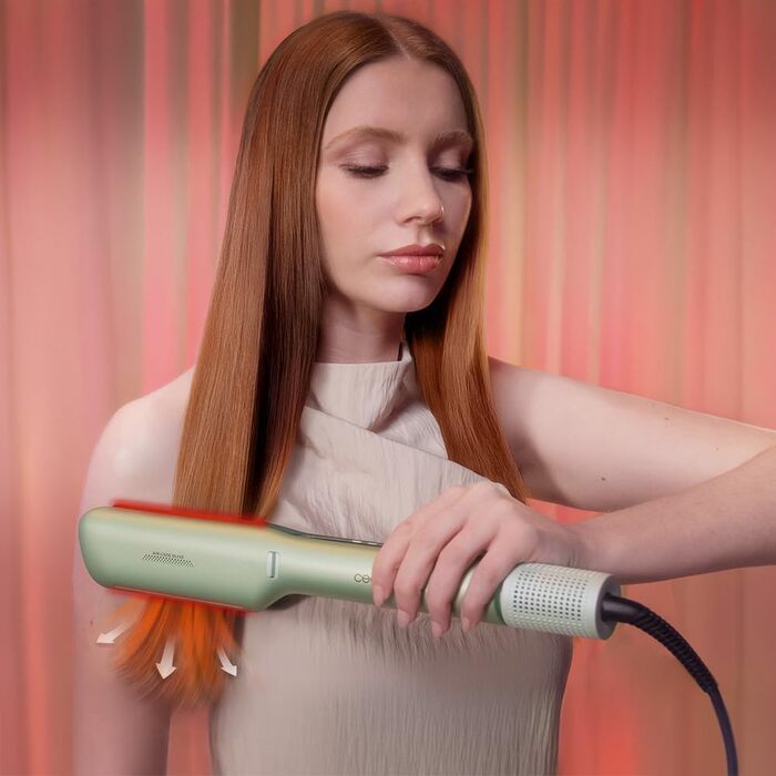 Стайлер для волосся Cecotec AirLisse Black випрямляч з функцією обдуву, 3 режими, чорний