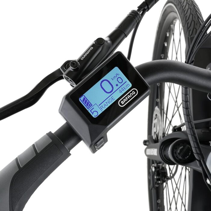 Електричний велосипед для чоловіків та жінок, розмір рами 43 см, 688 Втгод, двигун із середнім приводом 65 Нм, акумулятор 36 В 43 см - 688 Втгод CITA 2404, 2404 Active