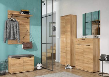 Шафа для взуття, дуб Наварра, 75 x 108 x 37 см Шафа для взуття, дуб Наварра, 2790-243