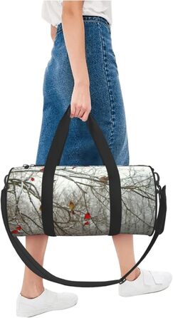 Сумка для подорожей Метелик для дівчаток, великої місткості, легка та міцна, ідеальний подарунок для походів, відпустки, ділових поїздок та іншого, з дизайном березового гаю, універсальний розмір