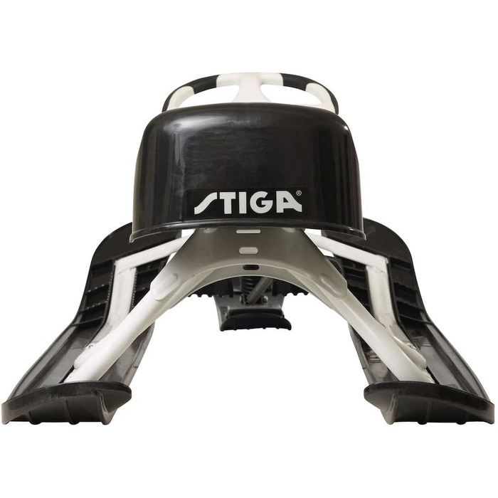 Санки для дорослих Snow Racer King Size GT Steering Sledge Black/White Snow Racer King Size