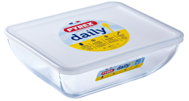 Форма з кришкою Pyrex Daily, 22х17 см (7092346)