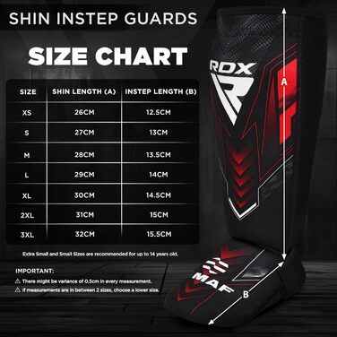 Щитки для гомілок RDX IMMAF для кікбоксингу, боксу, бойових мистецтв, ММА, захист підйому стопи, м&39які щитки для гомілок для спарингу, захист ніг для чоловіків та жінок, спорядження для кікбоксингу, червоні, M