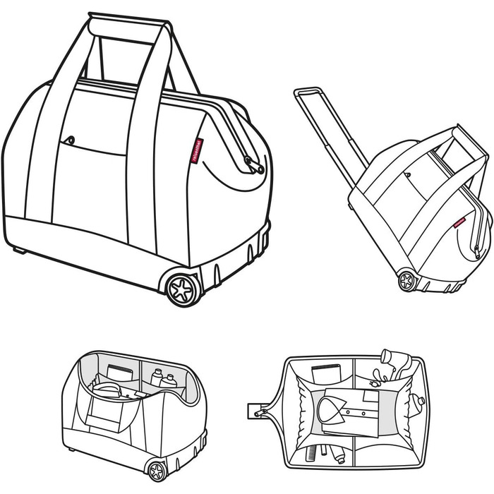 Reisenthel Allrounder Trolley MP, Trolley Twist Silver, reisenthel Allrounder Trolley MP, Trolley Twist Silver