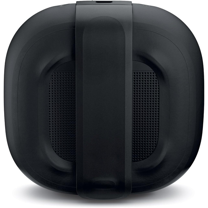 Колонка маленька портативна, водонепроникна колонка з мікрофоном, чорна Black Single