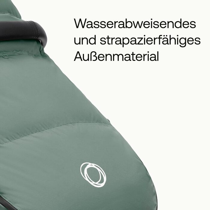 Зимова муфта для ніг Bugaboo Performance для холодної пори року, незамінний аксесуар для коляски з капюшоном і двосторонньою засті