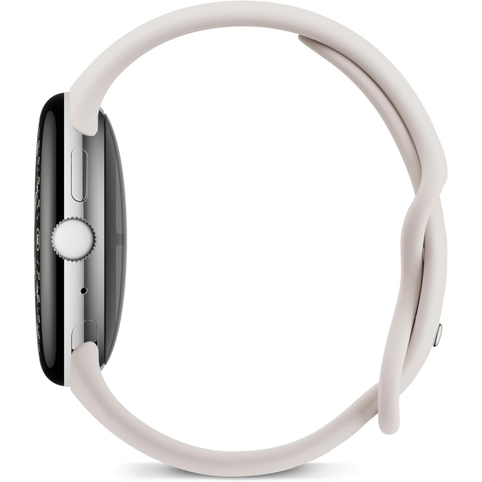 Мм) смарт-годинник на Android із комплексним відстеженням здоровя та фітнесу, а також підтримкою Gemini корпус із полірованого сріблястого алюмінію спортивний ремінець із порцеляни LTE поліроване срібло/порцеляна 45 мм, 4 (45