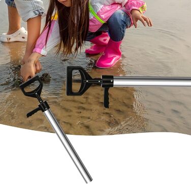 Насос для креветок Oshhni, пристрій для лову морепродуктів, пляжний артефакт, екстрактор креветок для жучків, розмір L