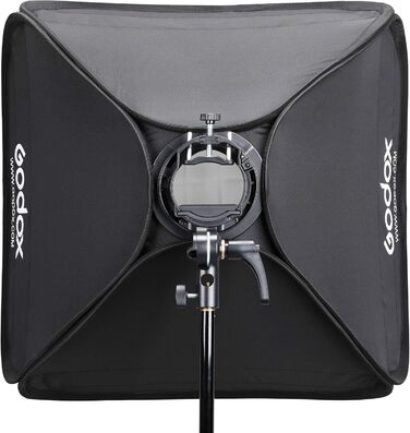 Адаптер Godox S2 для роз'єму Bowens з Softbox SB8080