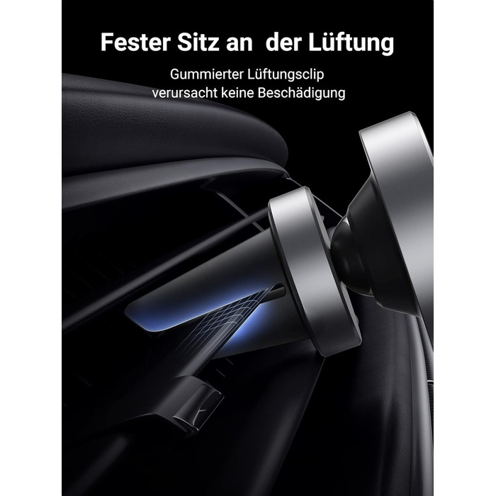 Тримач для мобільних телефонів Автомобільний магнітний тримач для мобільних телефонів для автомобільної вентиляції Сильне кріпленн