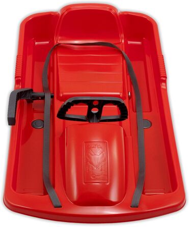 Снігохід KHW Snow Fox, кермовий, TÜV-тестований, червоний