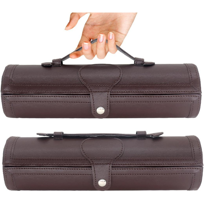 Набір для чищення взуття та набір із 12 предметів - набір для чищення шкіряного взуття з коричневим чорним воском, щітки для полірування взуття - компактний набір для чищення взуття