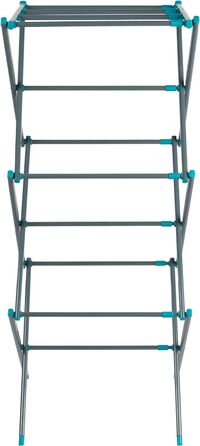 Висувна вішалка для одягу Beldray LA077615EU7 - вішалка для одягу з 3 рівнями, довжина сушіння 7 м, максимальне навантаження 7 кг,