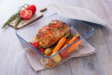 Форма з кришкою Pyrex Cook&Freez, 15х15 см (6797404)