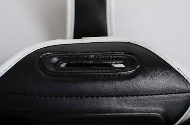 Захист гомілки та підйому PAFFEN SPORT PRO Thai Xtra високоякісний захист для тренувань з муай-тай, кікбоксингу, K1, MMA та суміжних бойових мистецтв, розмір M, чорний