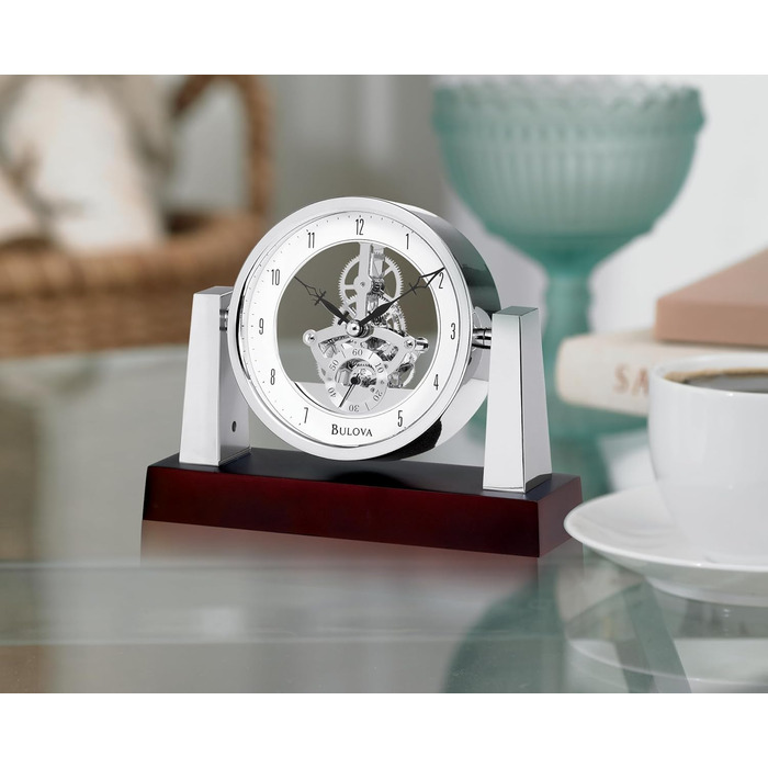 Годинник Bulova Largo B7520, колір темне махагоні