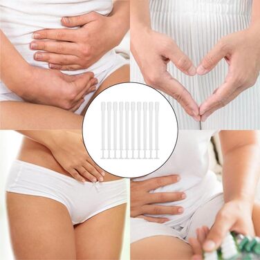 Одноразові вагінальні аплікатори KEMUZ, 10 шт.