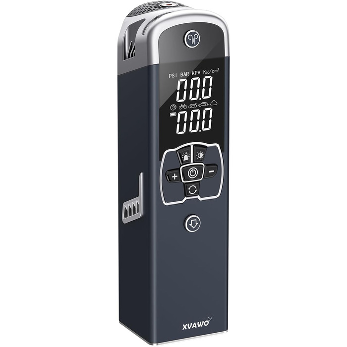 Електричний компресор з акумуляторним повітряним насосом XVAWO 12v шинний насос з акумулятором 7800mAh - міні-повітряний компресор