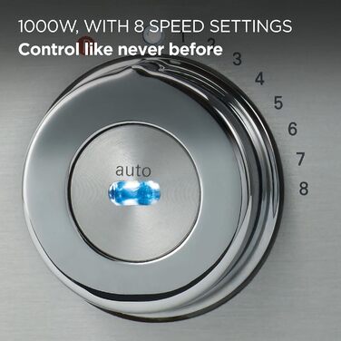 Кухонний комбайн KENWOOD Multipro Sense FPM810 Універсальна система 3,5 л чаша Вбудовані цифрові ваги 1000 Вт Титан