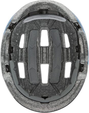 Легкий велосипедний шолом для дітей - індивідуальне регулювання розміру - оптимізована вентиляція 51-55 см глибокий простір - сині