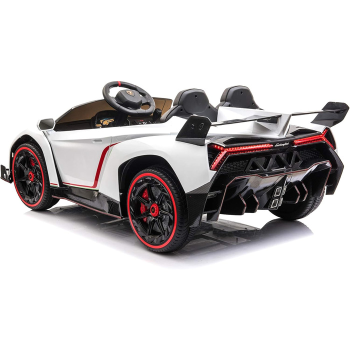 Дитячий автомобіль - Електромобіль Lamborghini Veneno - ліцензійний - 12V10AH, 4 двигуни - 2.4Ghz пульт дистанційного керування, M