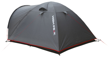 Намет тримісний High Peak Nevada 3 Dark Grey/Red (10202)
