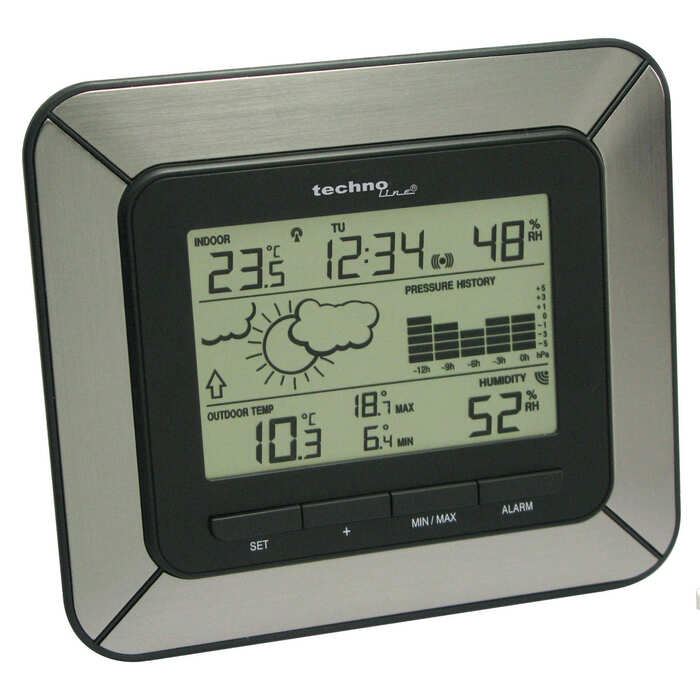 Метеостанція Technoline WS9273 IT Alu/Black (WS9273)