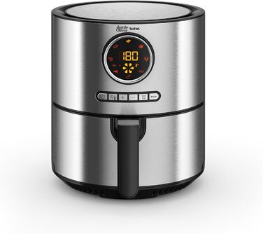 Фритюрниця Jamie Oliver від Tefal, ємність 4,2 л, 8 автоматичних програм, цифровий сенсорний дисплей, EY11JD10