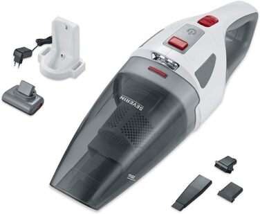 Акумуляторний ручний пилосос SEVERIN 4 в 1, акумуляторний пилосос для вологого та сухого прибирання автокрісел, ручний пилосос для