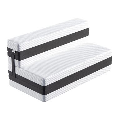Розкладний матрац TeQsli Gel заввишки 15 см, гостьовий матрац, розкладний матрац із 4 предметів та диван-ліжко 3-в-1 з чохлом, який можна прати та знімати, сертифікований Oeko-Tex та CertiPUR (140x200x15 см)